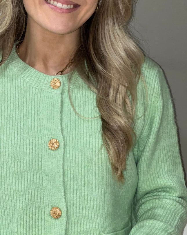 Tia Cardigan - Green