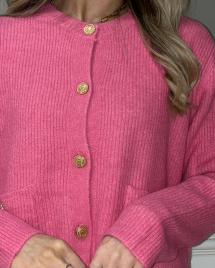 Tia Cardigan - Fuchsia