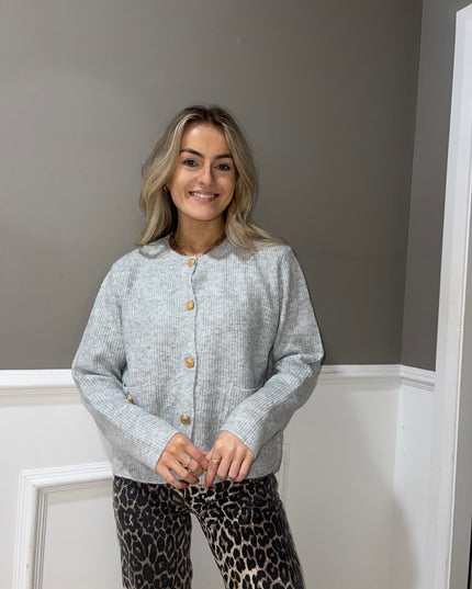 Tia Cardigan - Grey