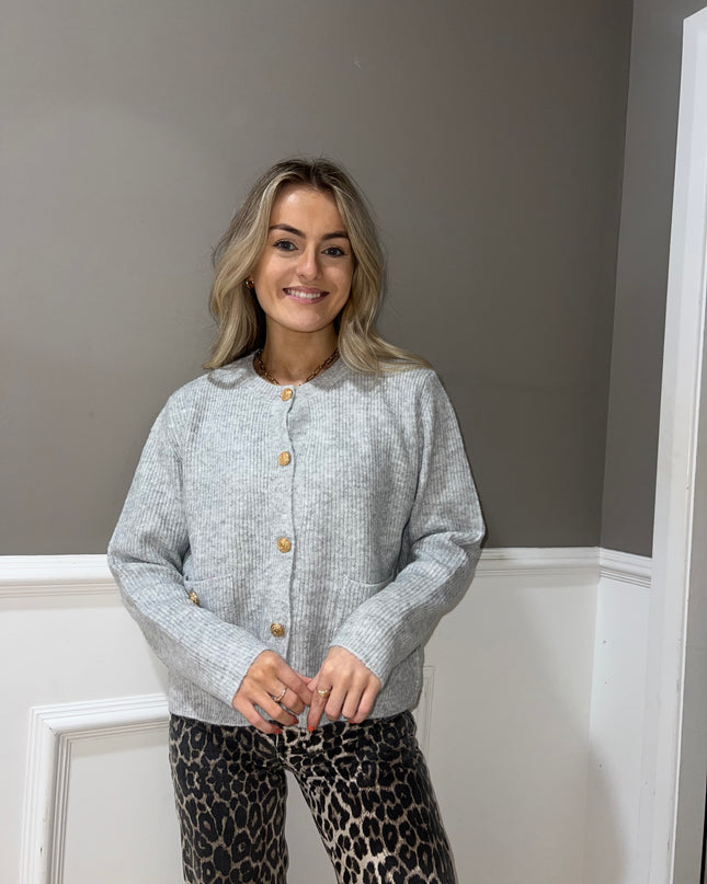 Tia Cardigan - Grey