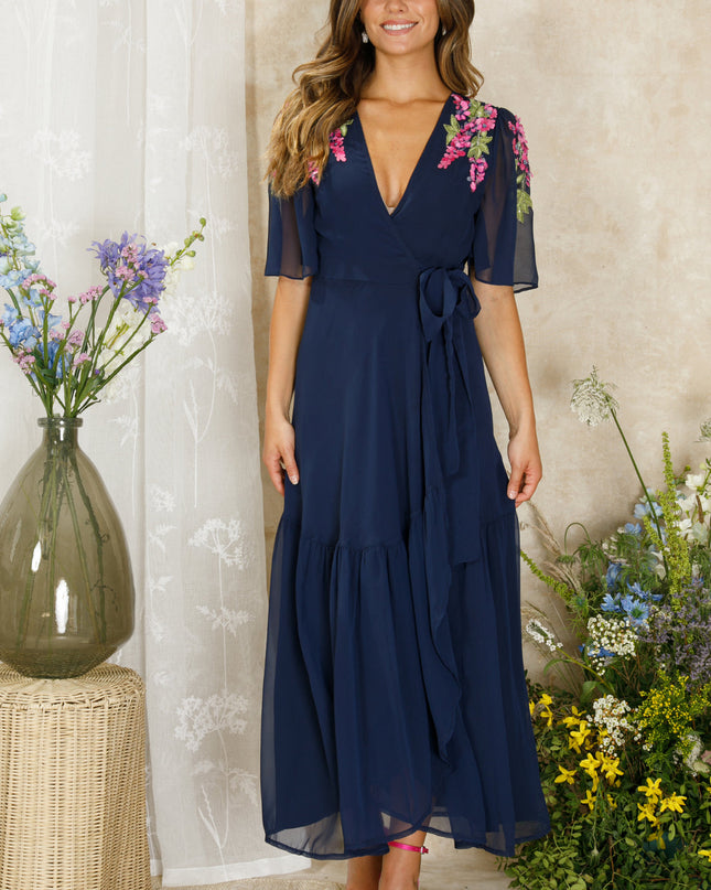 Grace Dress - Navy