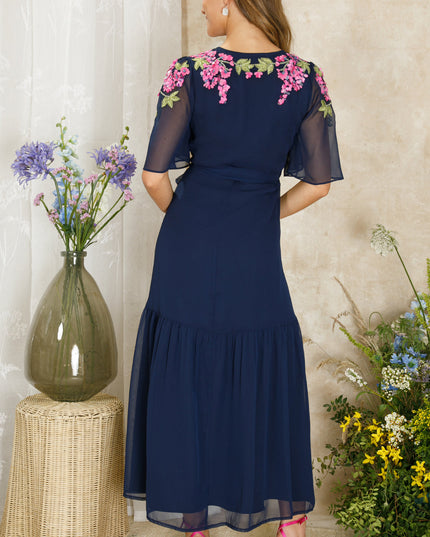 Grace Dress - Navy