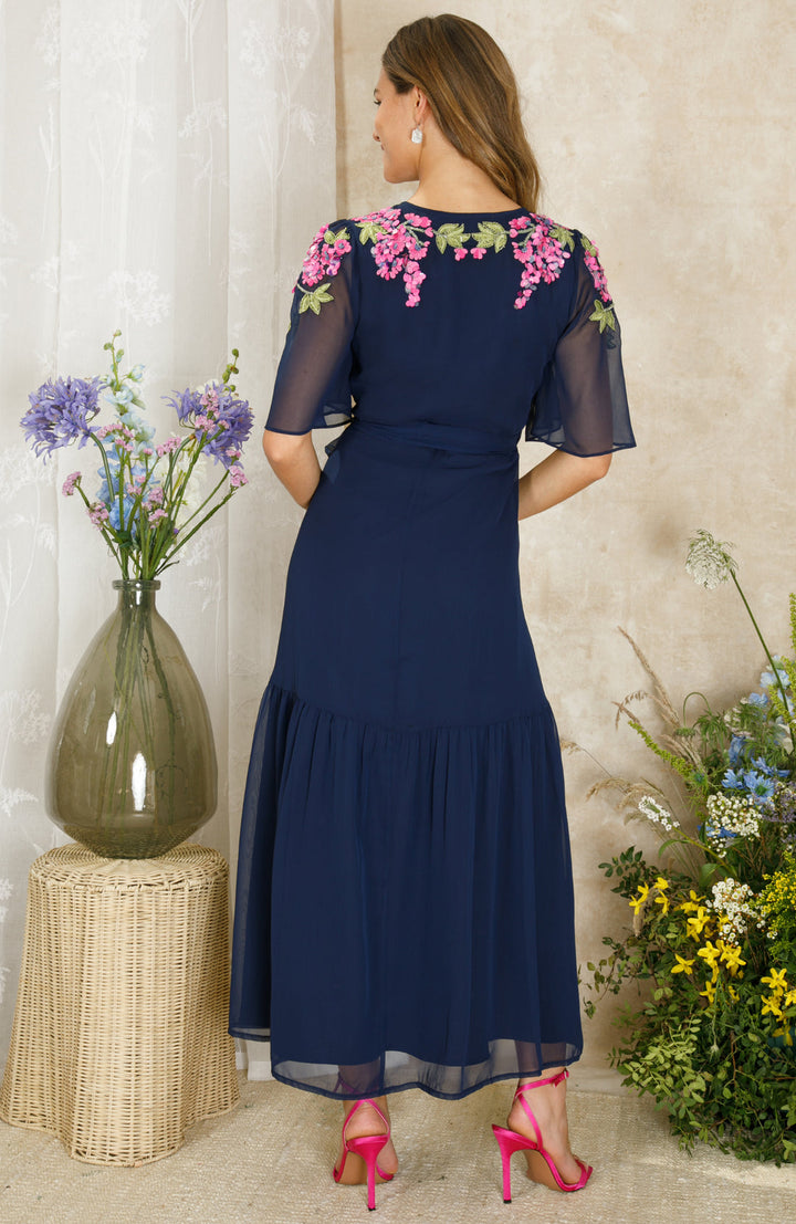 Grace Dress - Navy