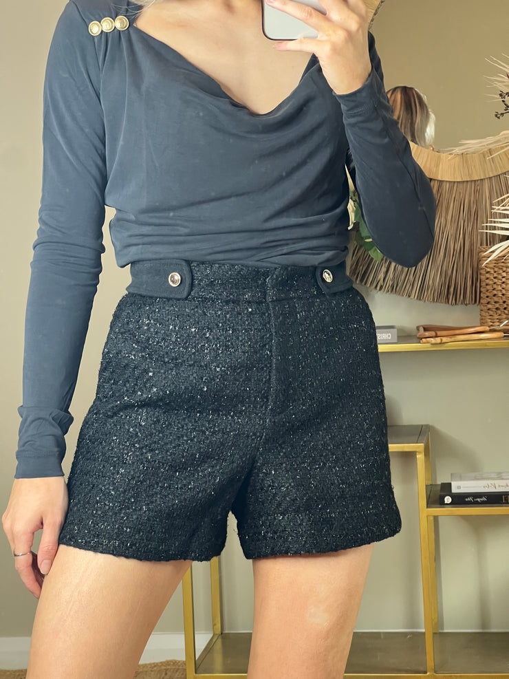 Guess Clarissa Tweed Shorts - FJ1W – Spoilt Belle Boutique Online