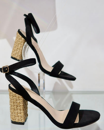 Sandra Block Heels - Black