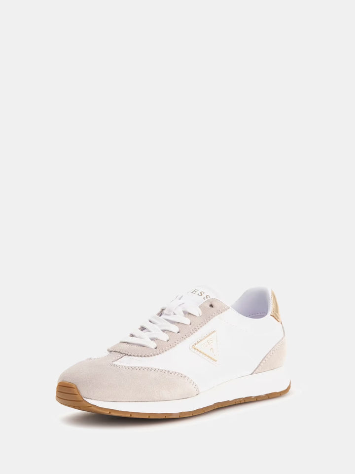 Guess Joggin Suede-Blend Sneaker - Rose