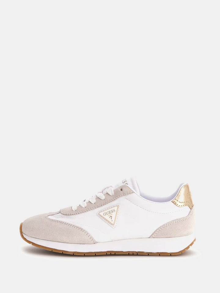 Guess Joggin Suede-Blend Sneaker - Rose