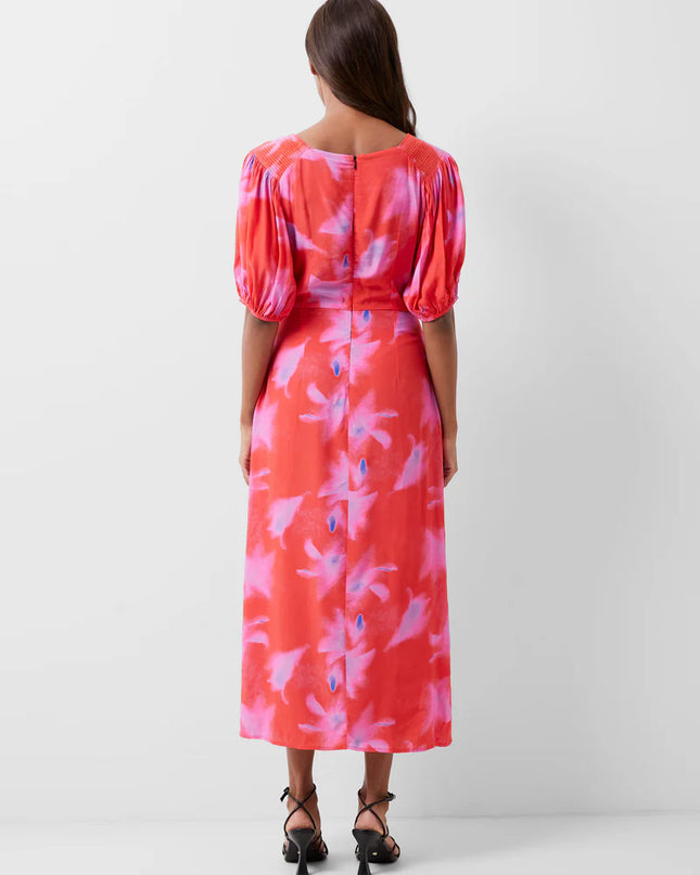 French Connection Christy Delphine Dress - Raspberry Sor/Aurora