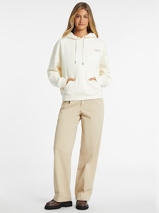 Guess Hooded American Sweater - Cream