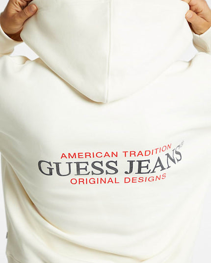 Guess Hooded American Sweater - Cream