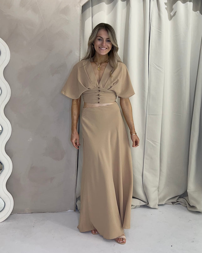 Cindy Two Piece - Camel