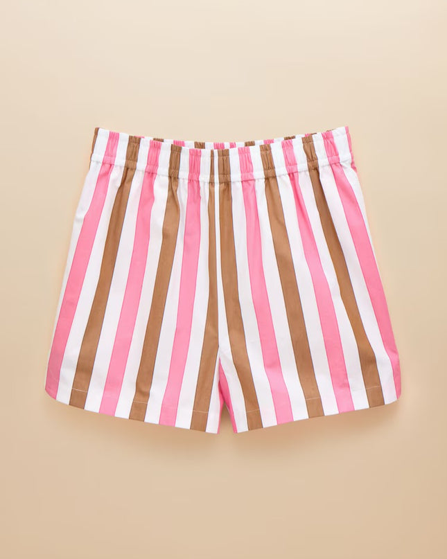 Joules Cotton Short - Pink/Tan