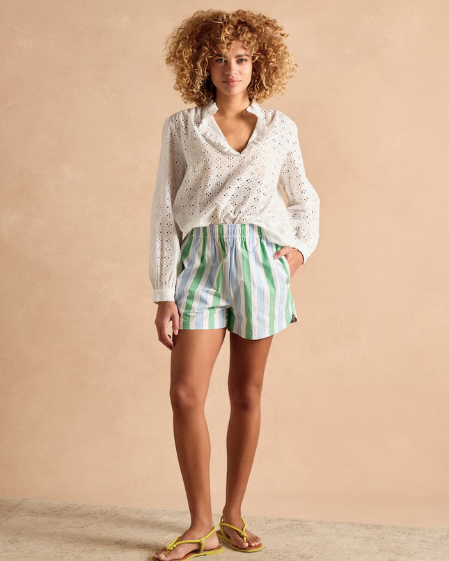 Joules Cotton Short - Blue/Green