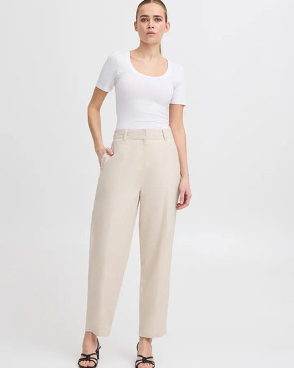 Zahra Pants - Birch Melange