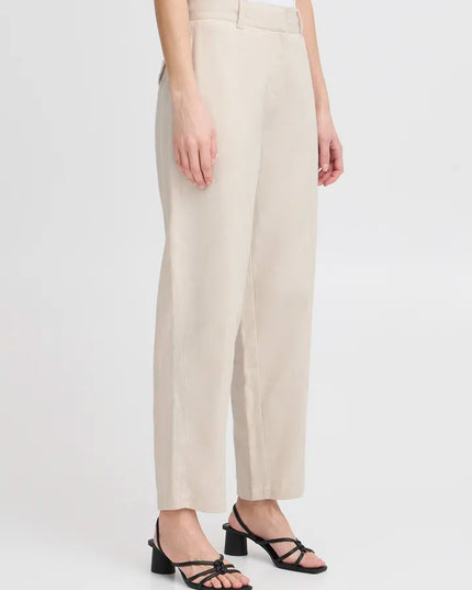 Zahra Pants - Birch Melange