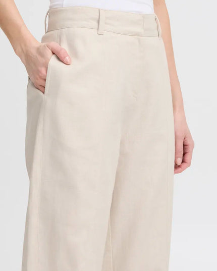 Zahra Pants - Birch Melange