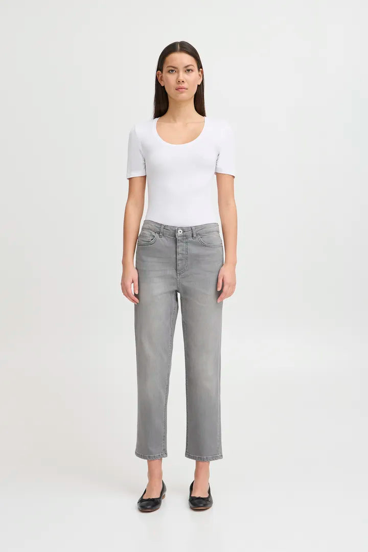 Twiggy Raven Jeans - Light Grey Wash