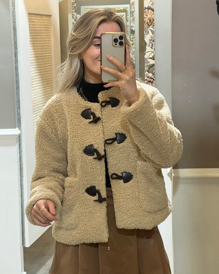 Borg Jacket - Beige