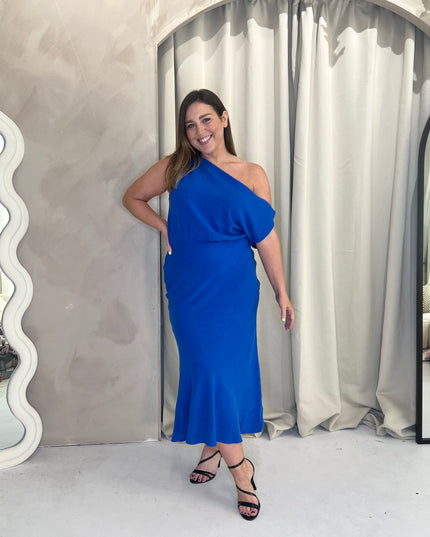 Rosie Midi Dress - Royal Blue