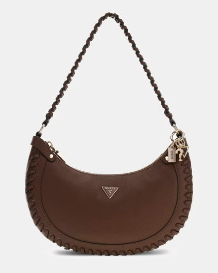 Guess Petra Hobo Shoulder Bag - Chocolate