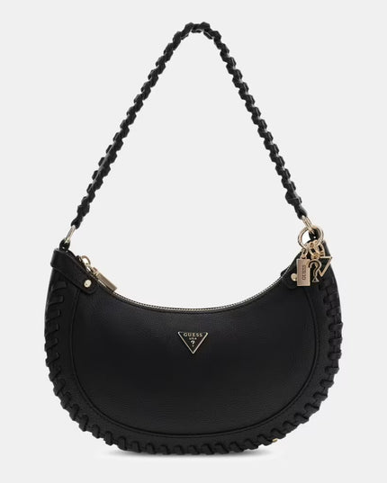 Guess Petra Hobo Shoulder Bag - Black