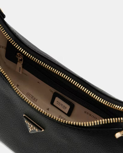 Guess Petra Hobo Shoulder Bag - Black