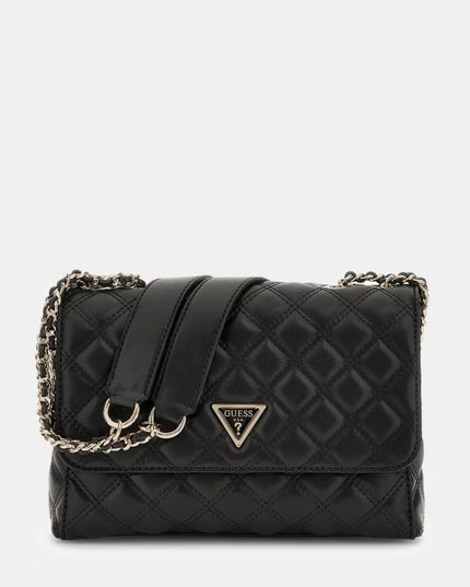 Guess Guilly II Convertible Flap Bag - Black