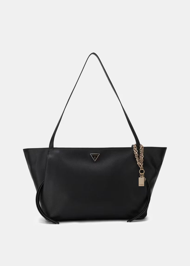 Guess Devon Triple Compartment Tote - Black