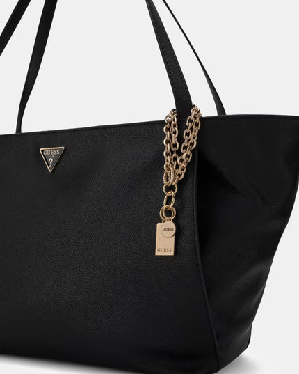 Guess Devon Triple Compartment Tote - Black