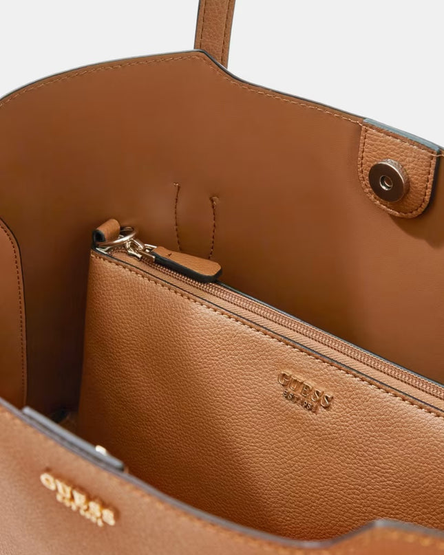 Guess Melody 2 in 1 Tote - Caramel