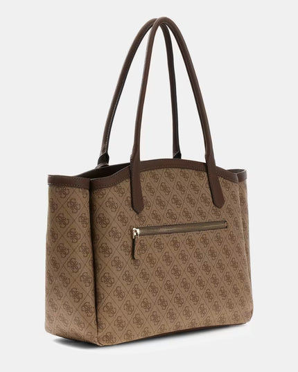 Guess Lindsey Tote - Latte Logo