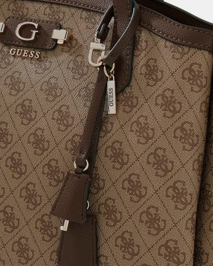 Guess Lindsey Tote - Latte Logo