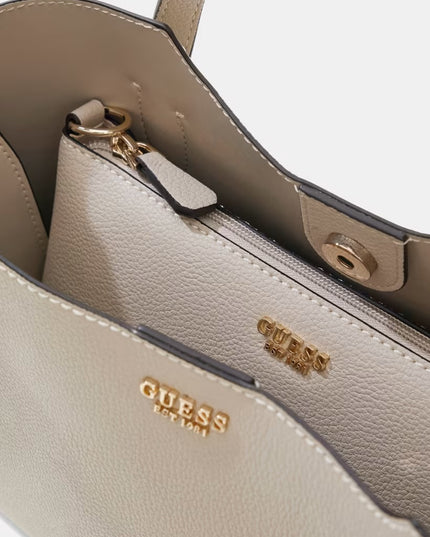 Guess Melody 2 In 1 Satchel - Beige