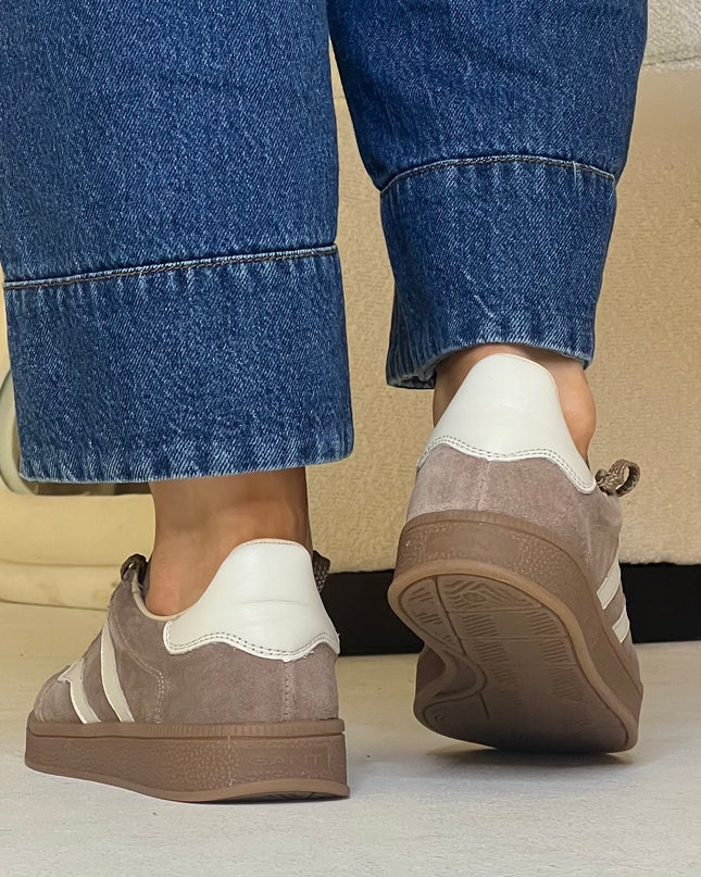 Gant Cuzima Sneaker - Desert Brown/Off White