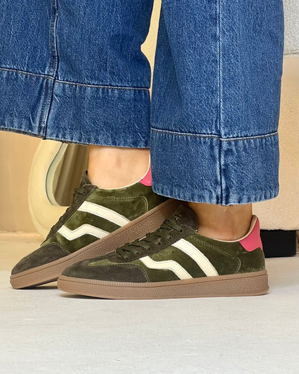Gant Cuzima Sneaker - Pine Green/Rapture Rose