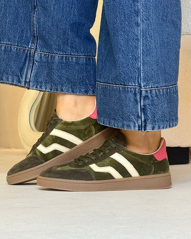 Gant Cuzima Sneaker - Pine Green/Rapture Rose