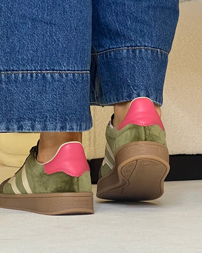 Gant Cuzima Sneaker - Pine Green/Rapture Rose