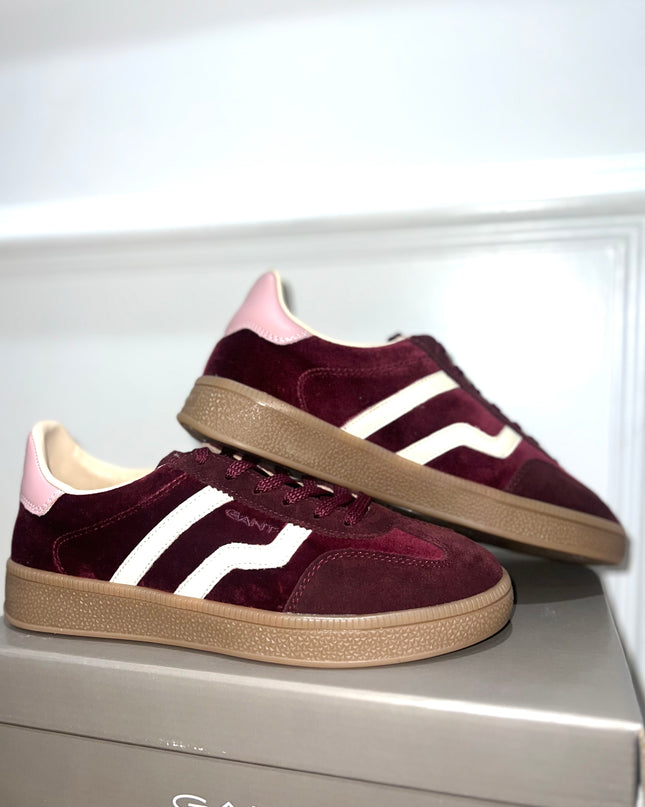 Gant Cuzima Sneaker - Dusty Pink/Port Wine