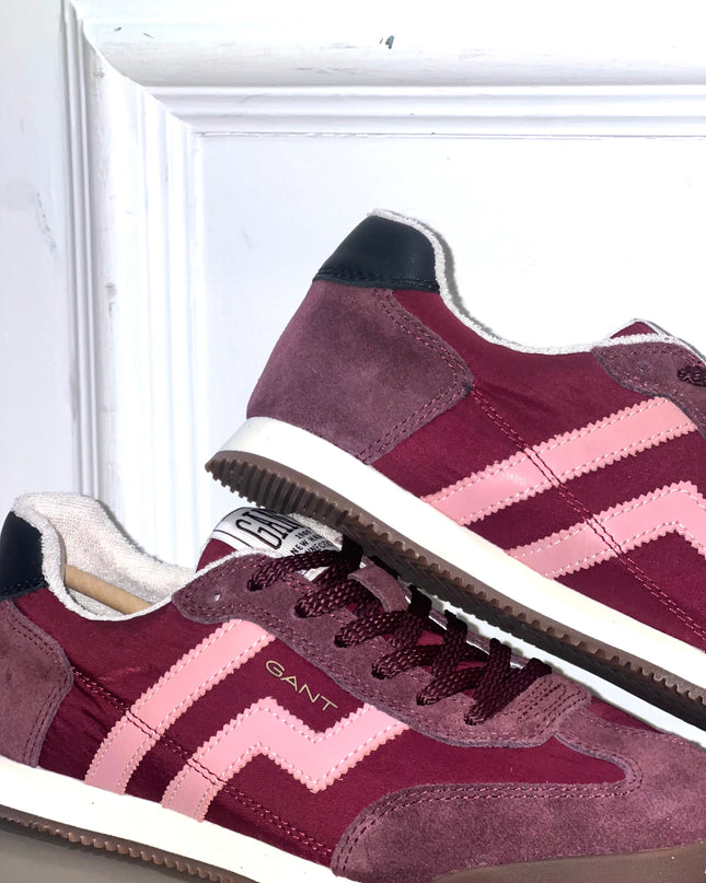 Gant Beylana Sneaker - Dusky Pink/Port Wine