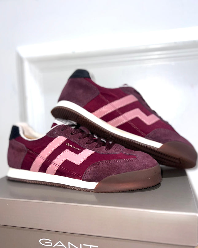 Gant Beylana Sneaker - Dusky Pink/Port Wine