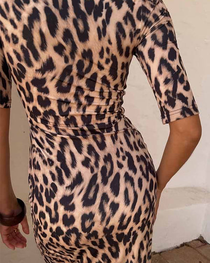 Leopard Iris Dress…