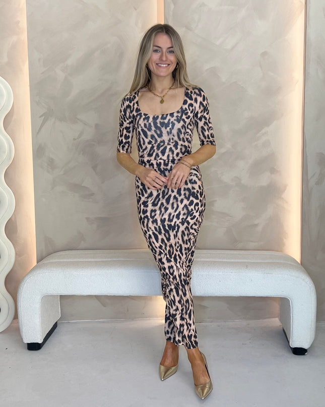 Leopard Iris Dress…