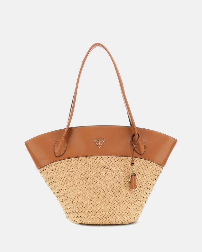 Guess Venere Large Tote - Brown