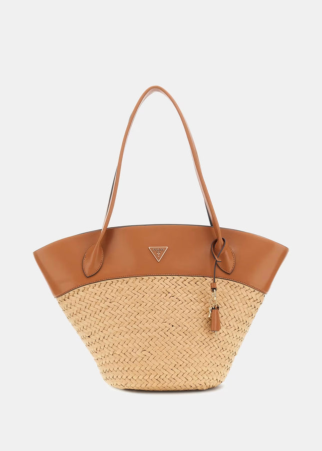 Guess Venere Large Tote - Brown