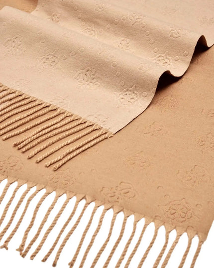 Guess Embossed Scarf - Beige