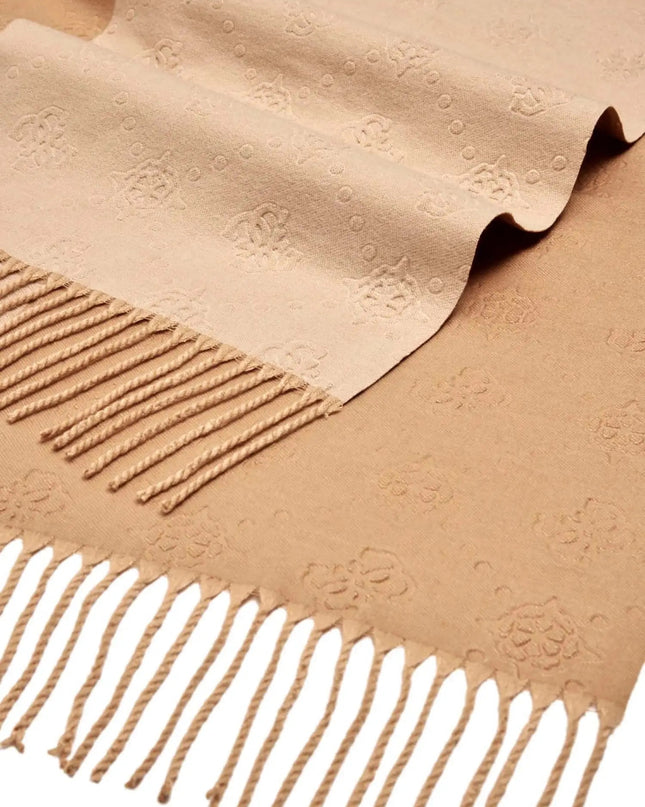 Guess Embossed Scarf - Beige