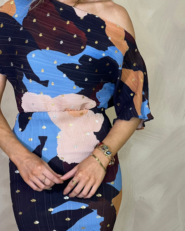 Mara Abstract Tilly Dress
