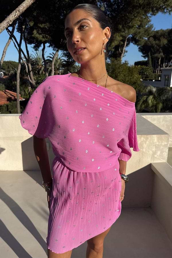Mini Tilly Dress - Petal Pink