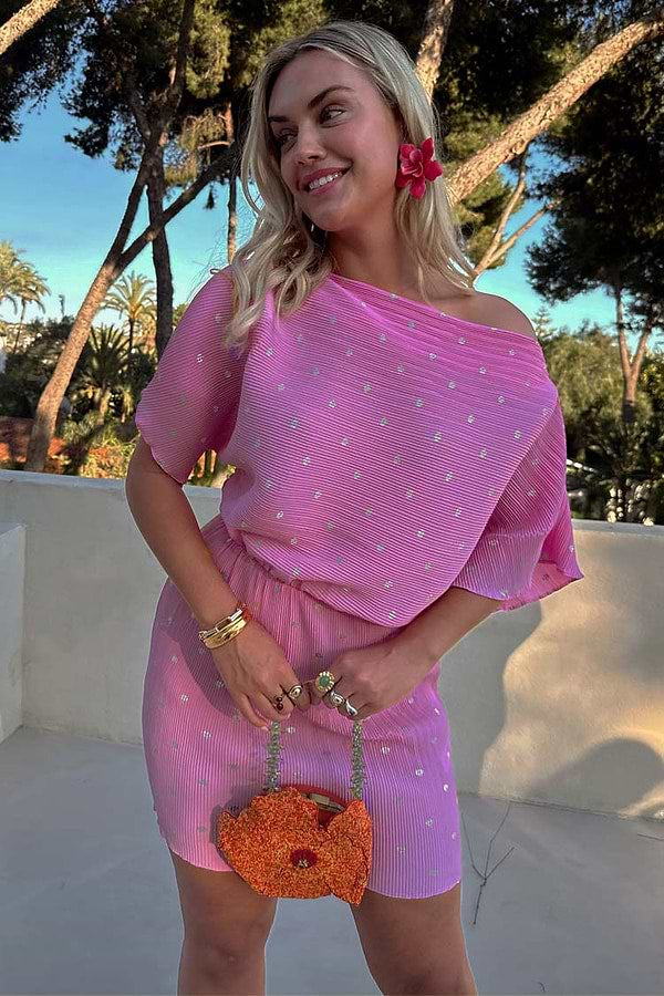 Mini Tilly Dress - Petal Pink