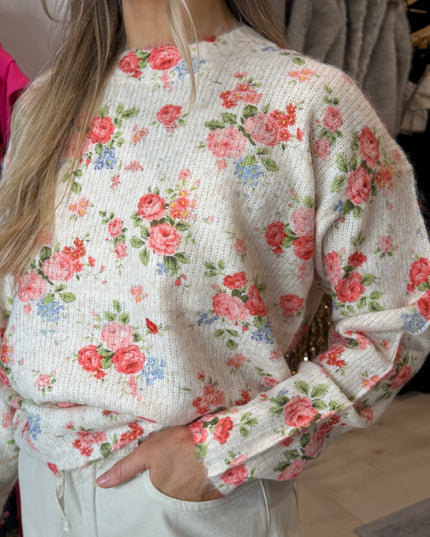 Floral Print Knit - Multi